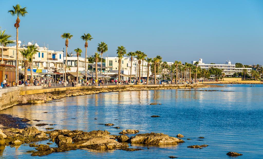 Ferienwohnung Adamou Gardens Paphos Exterior foto